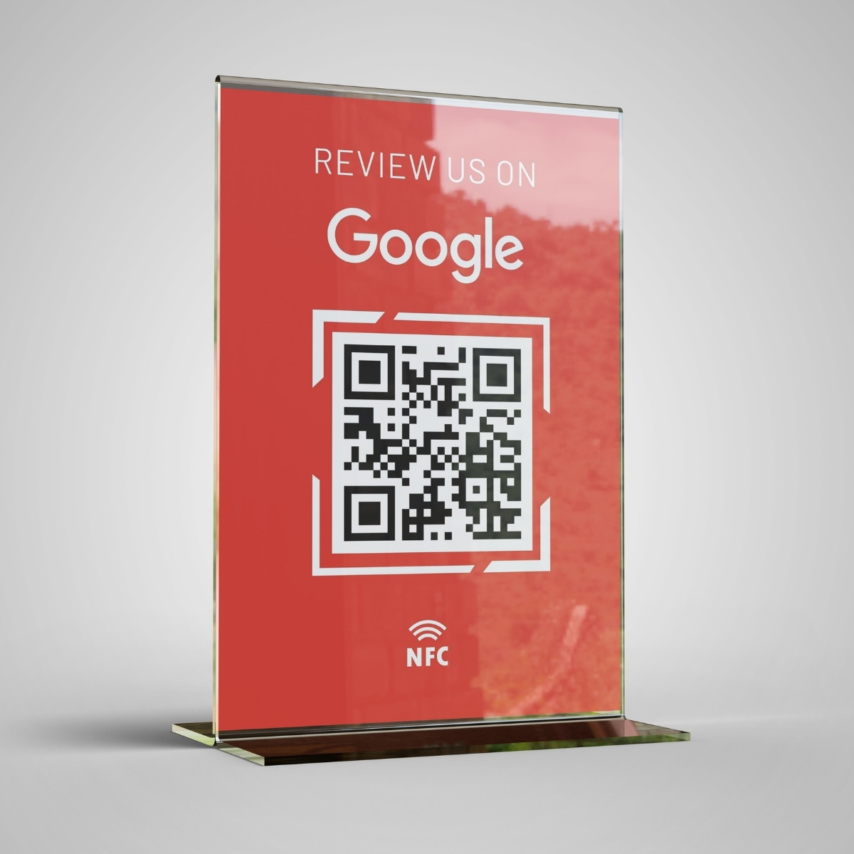 Google Reviews Stand Red